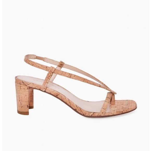 Pelle Moda Francis Low Heeled Thong Toe Sandal - natural - size 6 - Picture 3 of 15